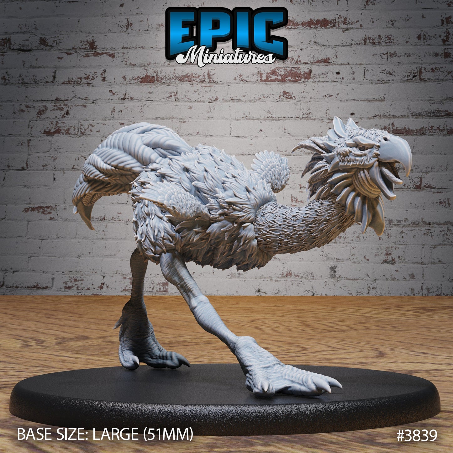 Terror Bird Classic (3 Variants Available) - Epic Miniatures