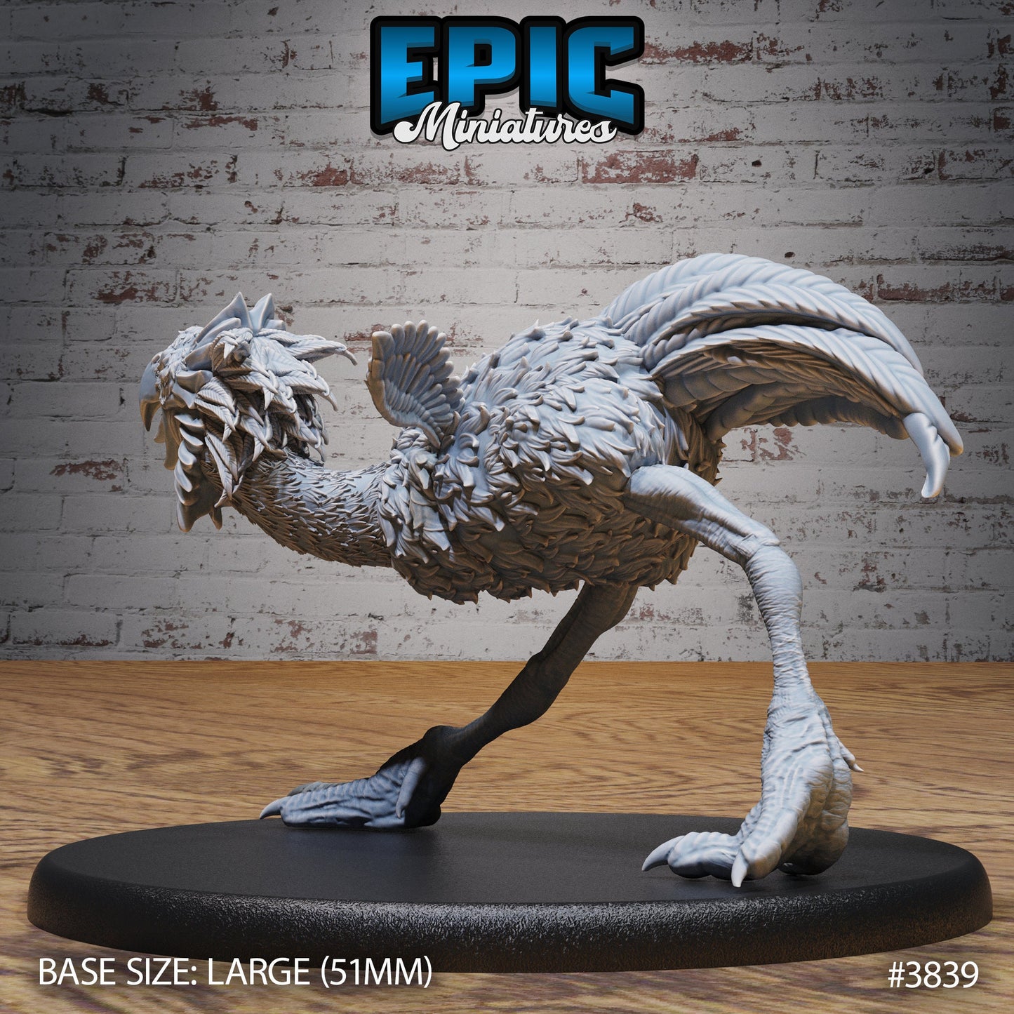 Terror Bird Classic (3 Variants Available) - Epic Miniatures