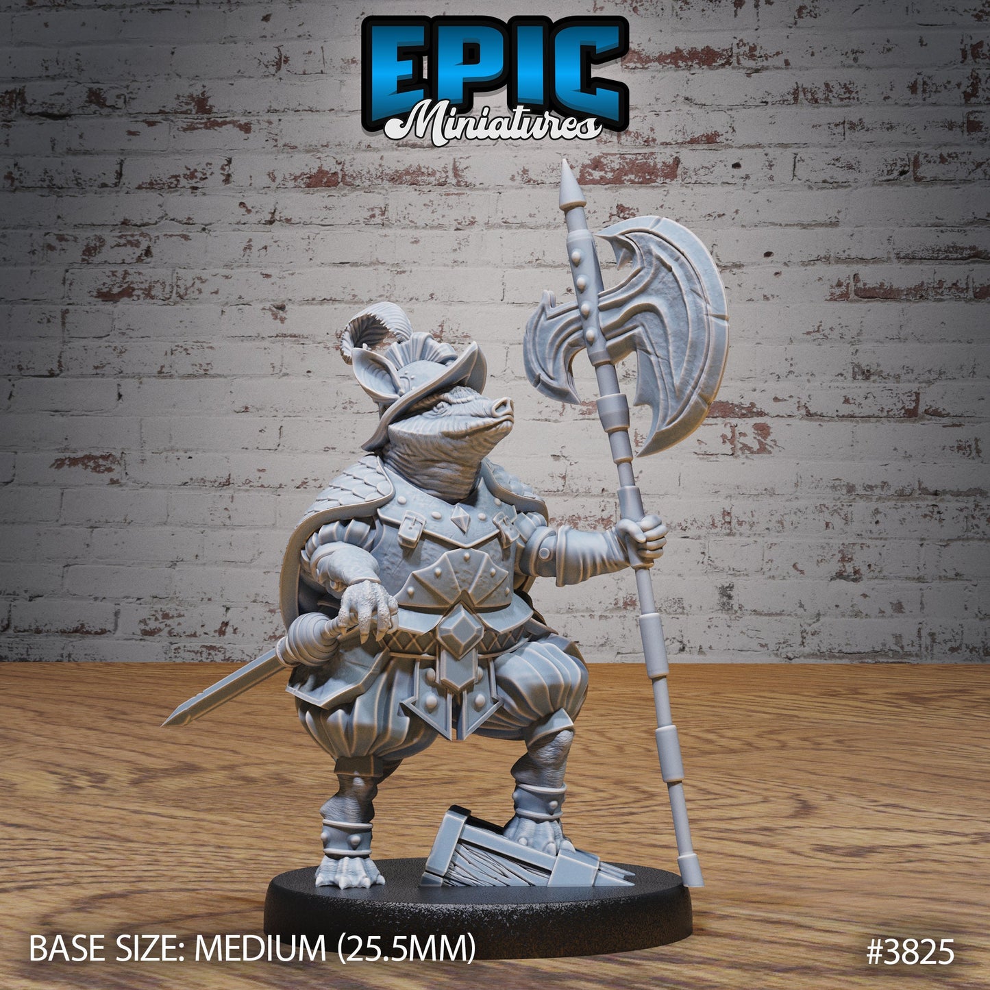 Armadillo Conquistador (4 Variants Available) - Epic Miniatures