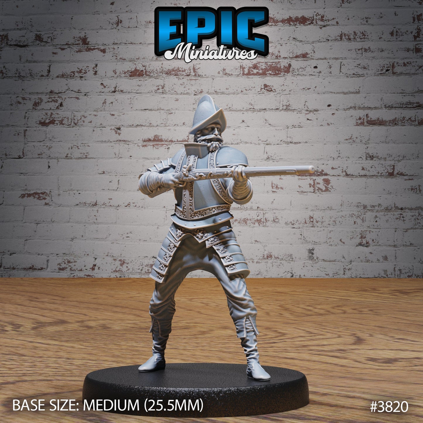 Conquistador (3 Variants Available) - Epic Miniatures