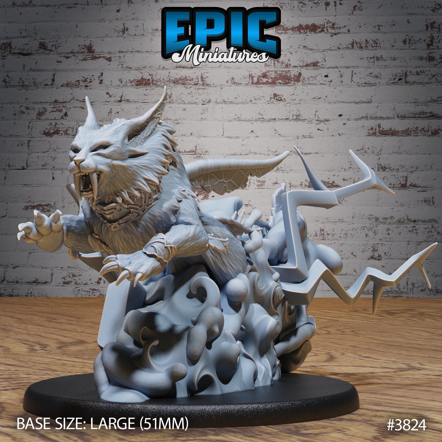 Apex Rain Forest Cat (3 Variants Available) - Epic Miniatures