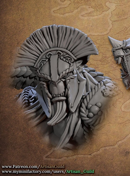 Bolg Riding an Ignis Chimera (2 Variants Available) - Artisan Guild