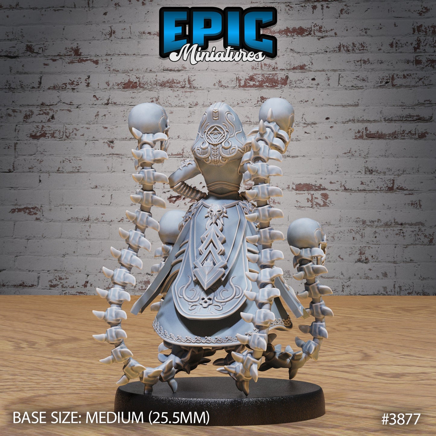 Gnome Lich Queen (3 Variants Available) - Epic Miniatures