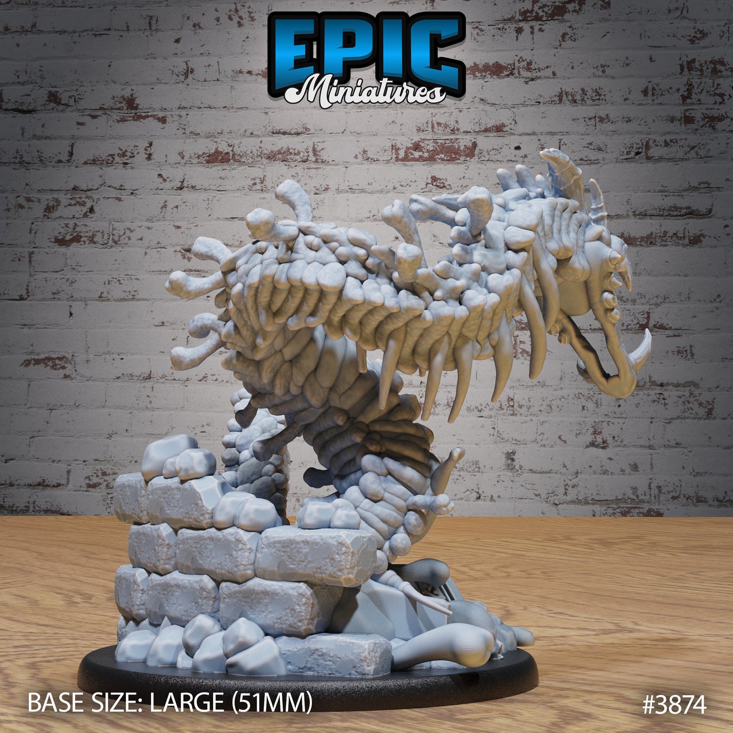 Bone Naga (3 Variants Available) - Epic Miniatures