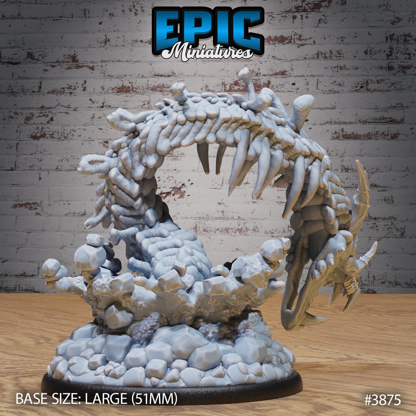 Bone Naga (3 Variants Available) - Epic Miniatures