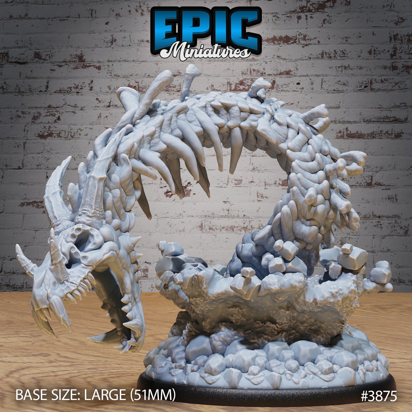 Bone Naga (3 Variants Available) - Epic Miniatures