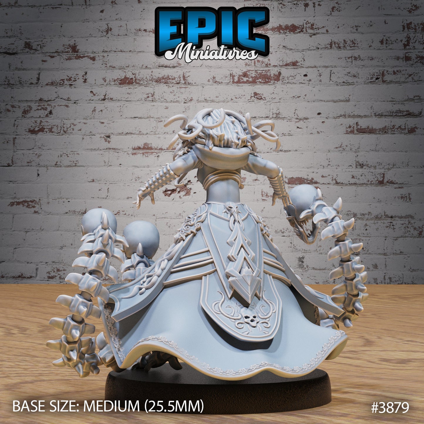 Gnome Lich Queen (3 Variants Available) - Epic Miniatures