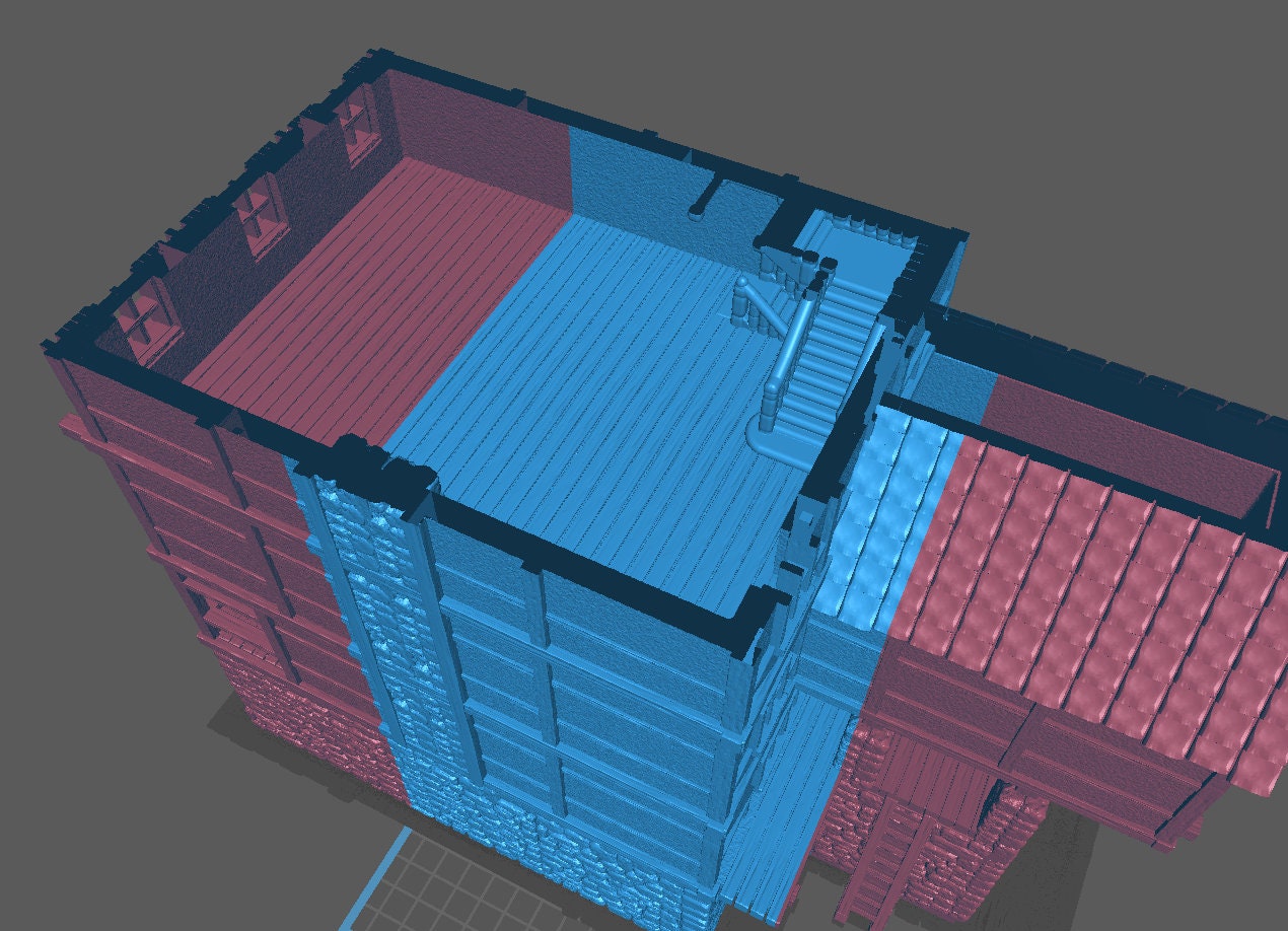 City House, Playable Terrain Piece - Epic Miniatures