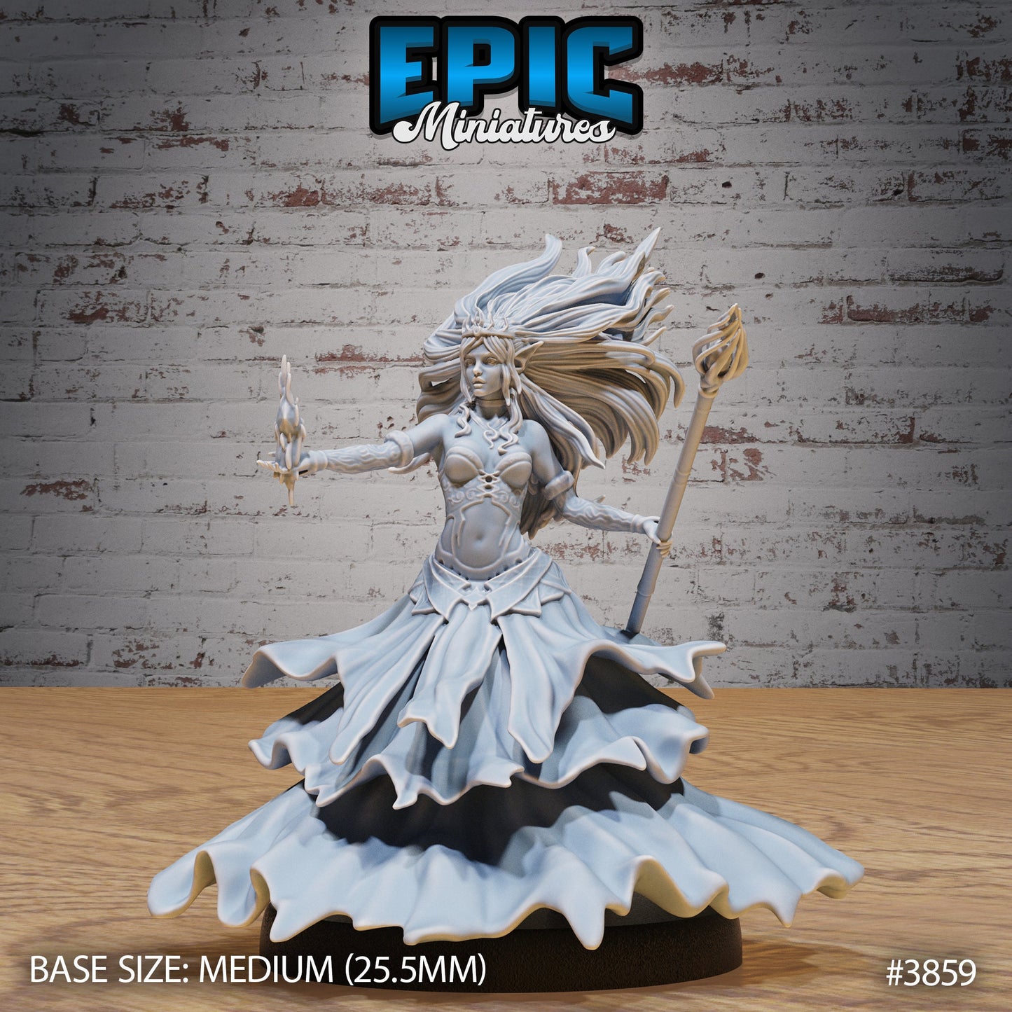 Elven Ghost Princess (3 Variants Available) - Epic Miniatures