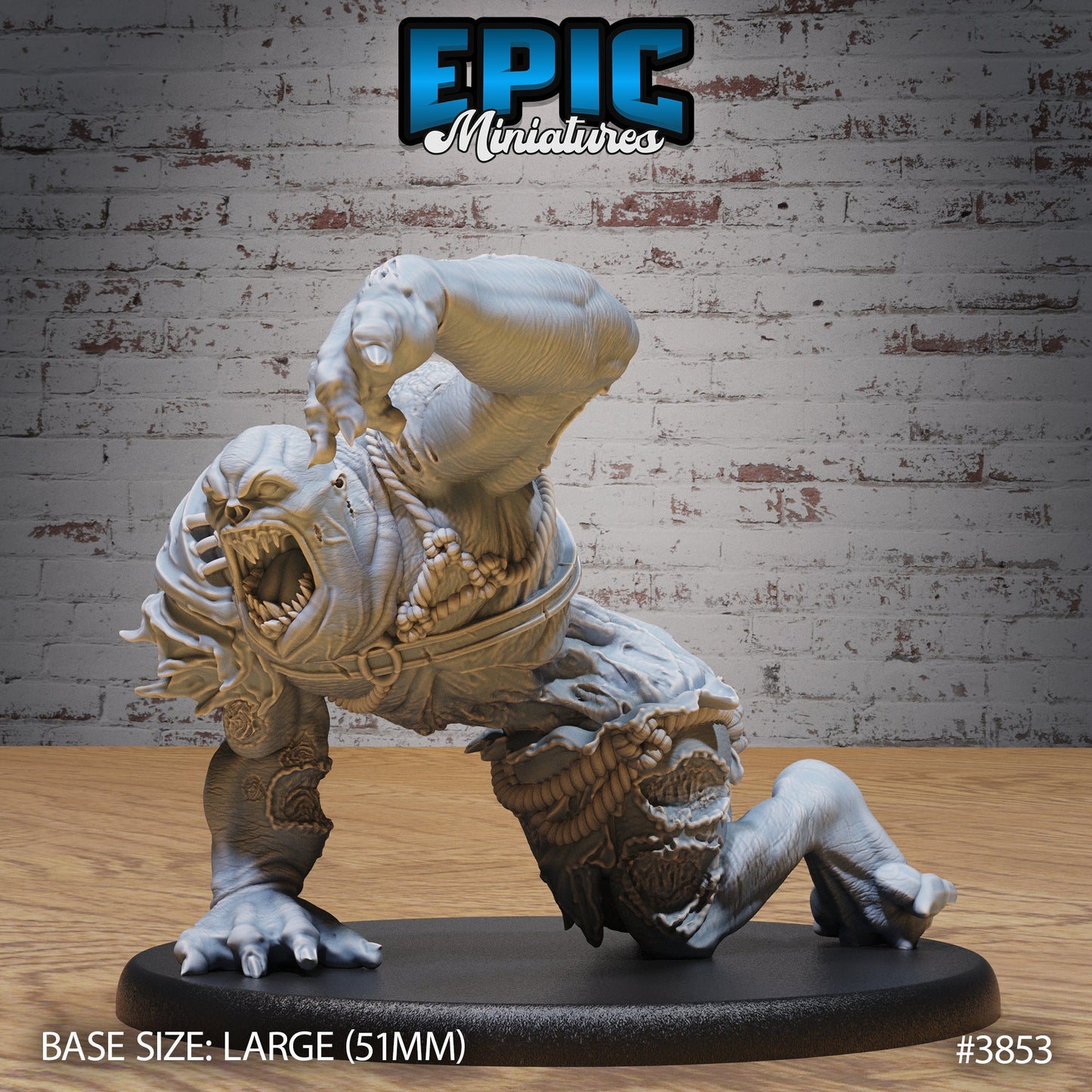 Big Flesh Ghoul (3 Variants Available) - Epic Miniatures