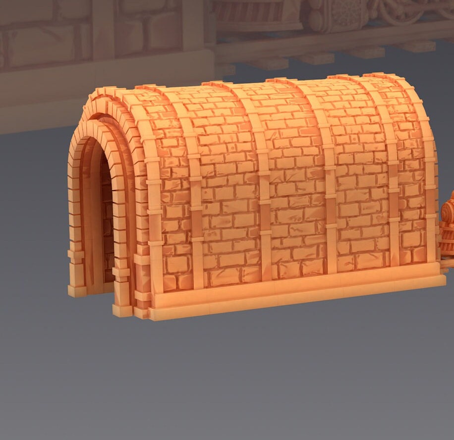 Steam Tech Railway Set - Epic Miniatures