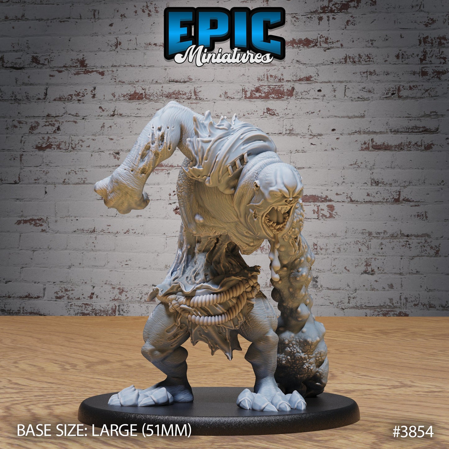 Big Flesh Ghoul (3 Variants Available) - Epic Miniatures