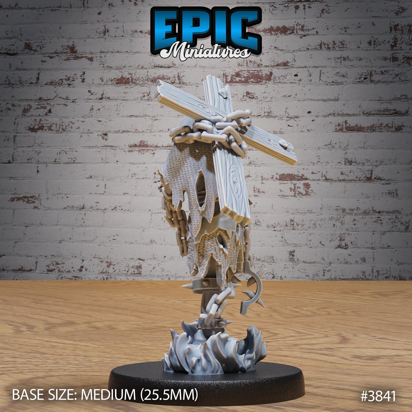 Fire Ghost Skeleton (3 Variants Available) - Epic Miniatures