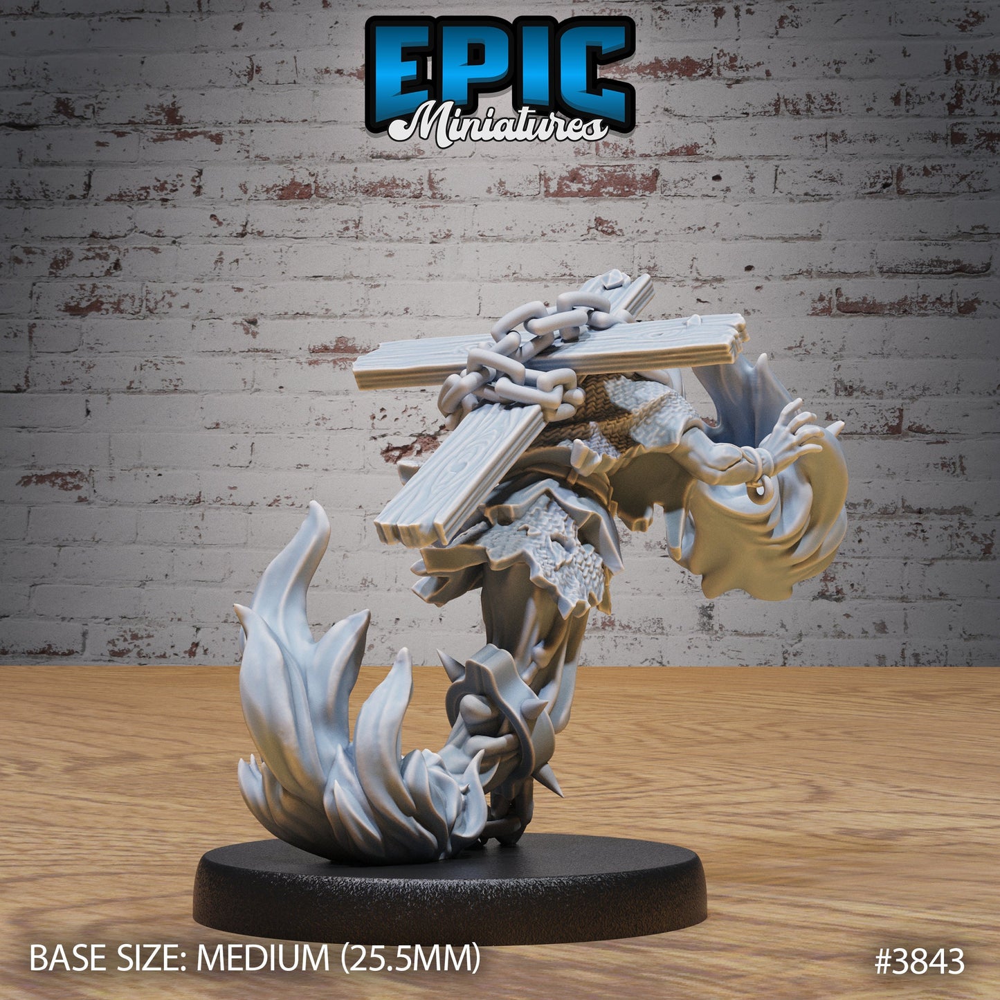 Fire Ghost Skeleton (3 Variants Available) - Epic Miniatures