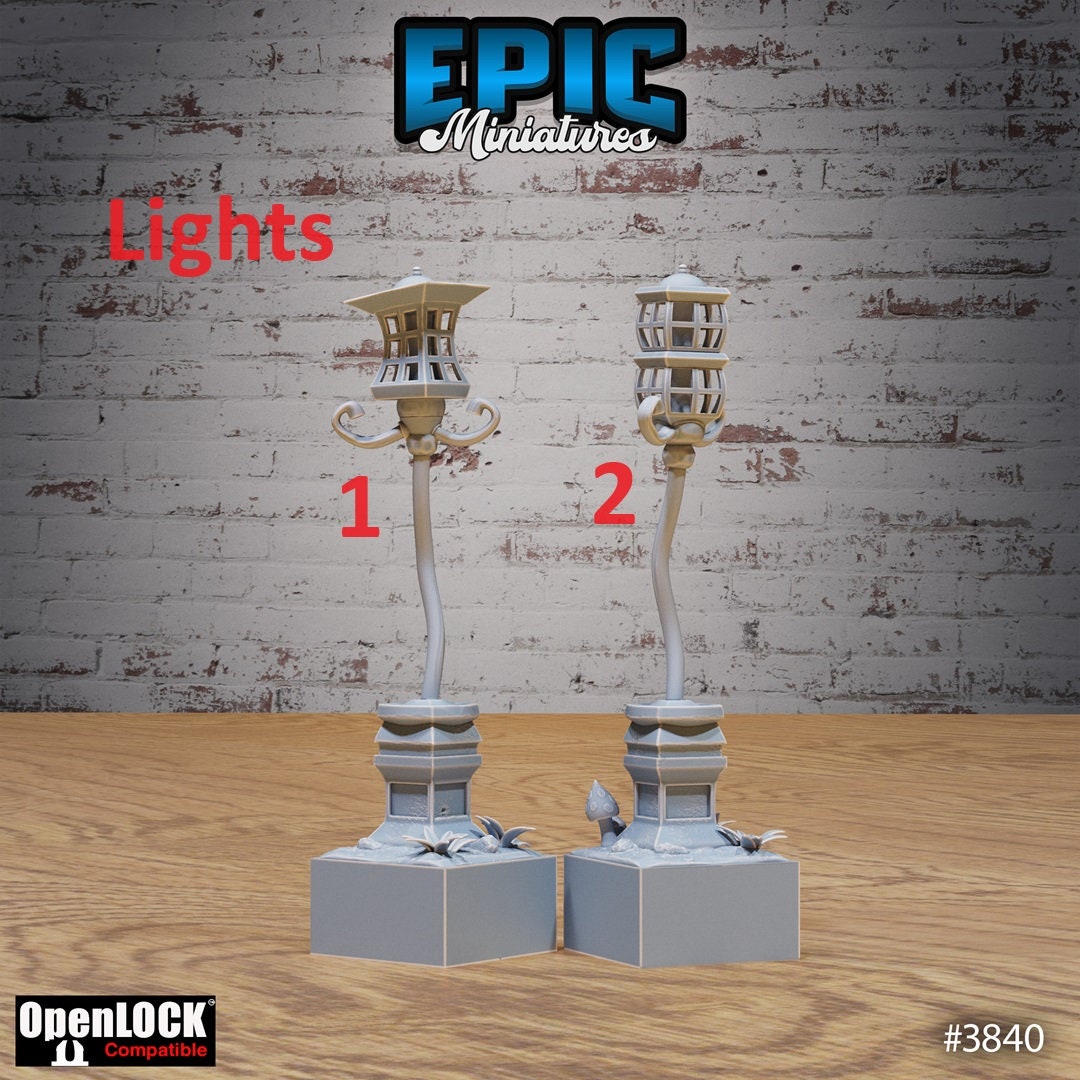 Modular Graveyard Tiles, Docerations Set (OpenLock) - Epic Miniatures