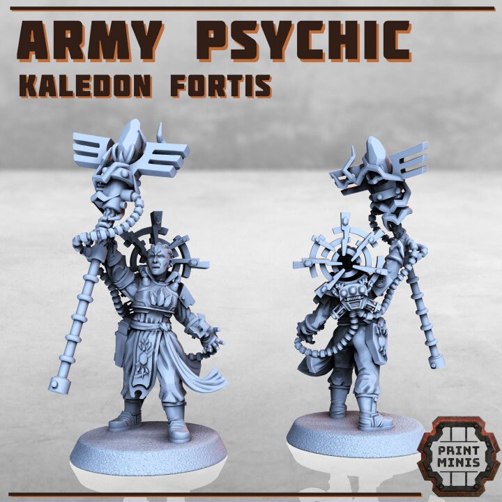 Kaledon Psyker - Print Minis
