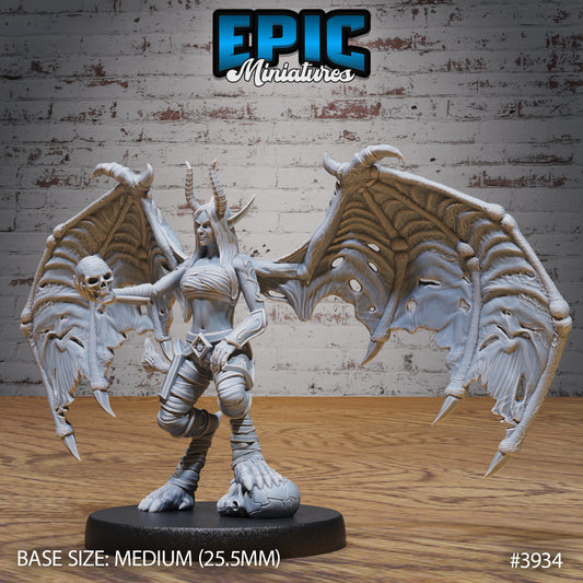 Demon Huntress (3 Variants Available) - Epic Miniatures