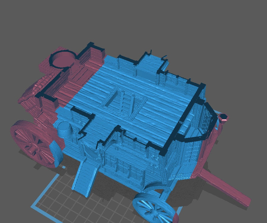 House on Wheels, Playable Terrain Piece - Epic Miniatures