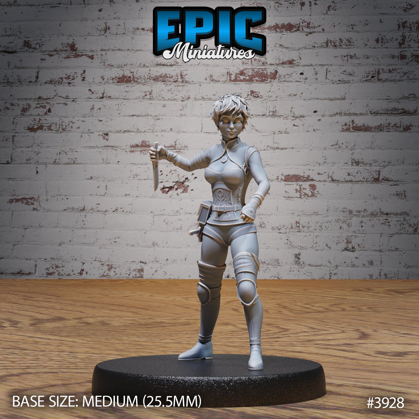 Rogue Novice (3 Variants Available) - Epic Miniatures