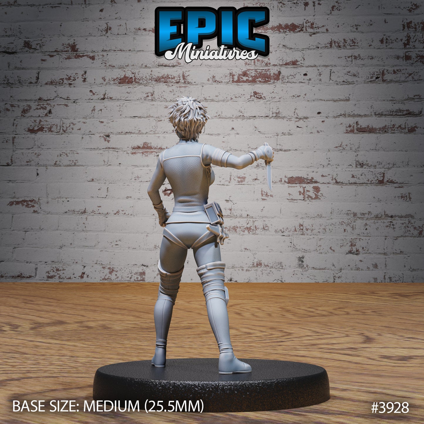 Rogue Novice (3 Variants Available) - Epic Miniatures