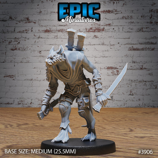 Veteran Rat Folk Thief (3 Variants Available) - Epic Miniatures