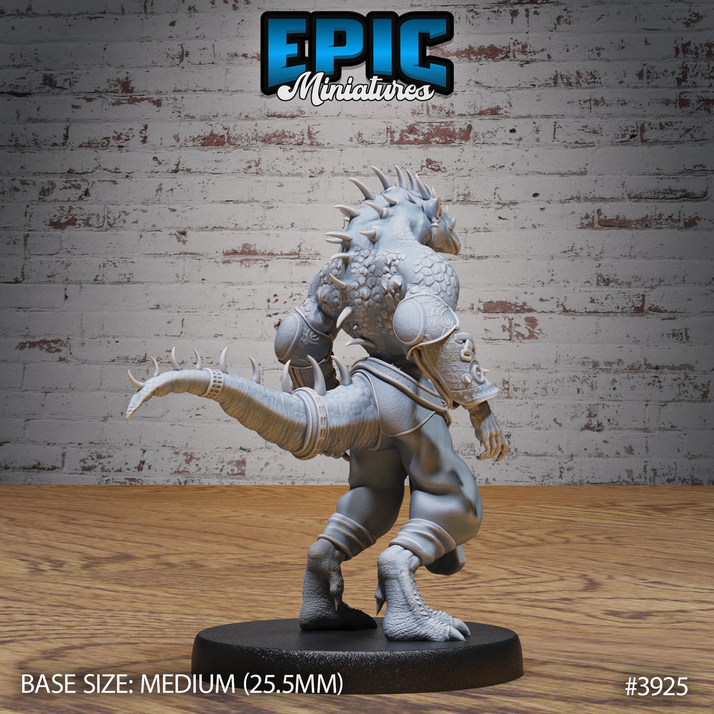 Lizard Folk Thug (3 Variants Available) - Epic Miniatures