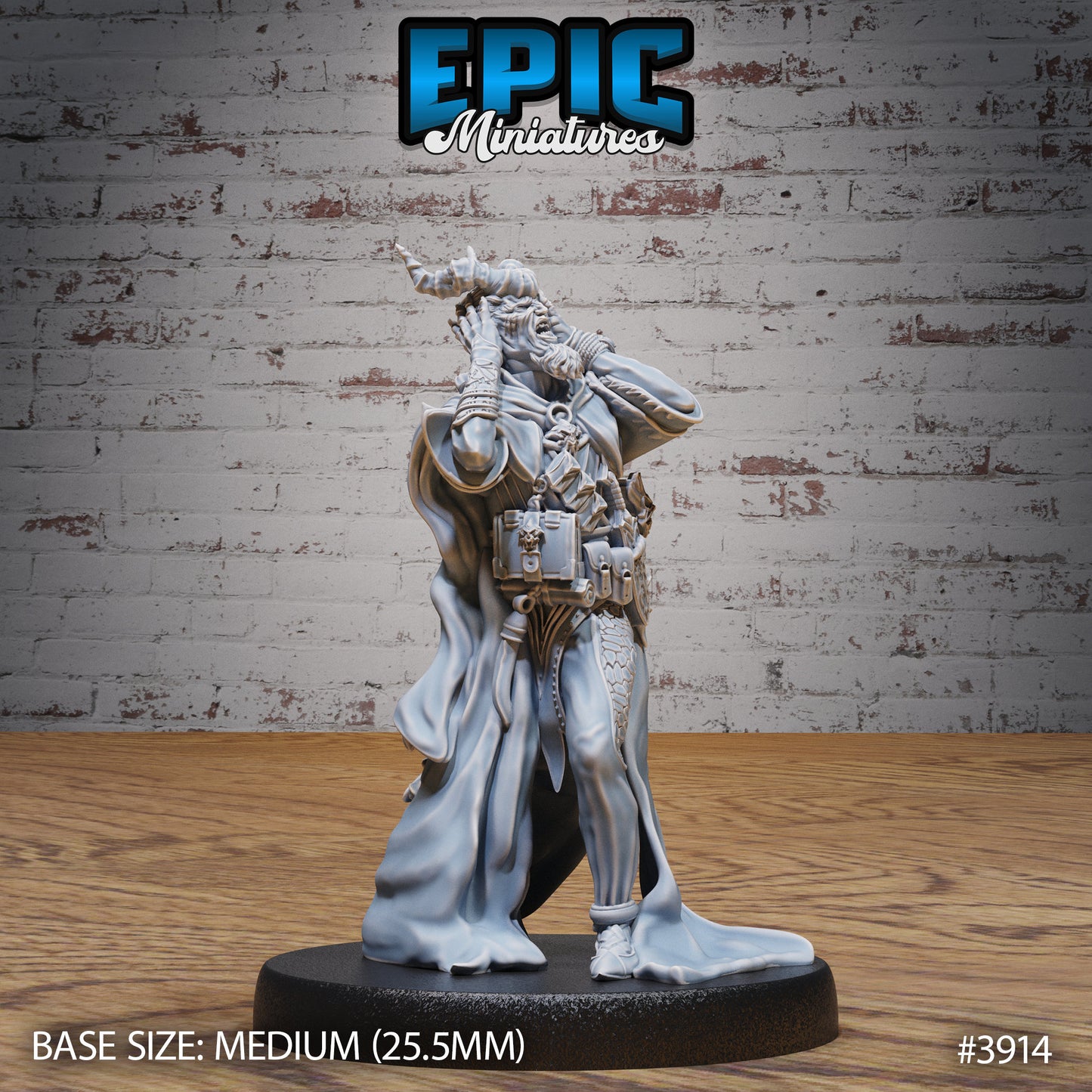 Tiefling Guild Summoner (3 Variants Available) - Epic Miniatures