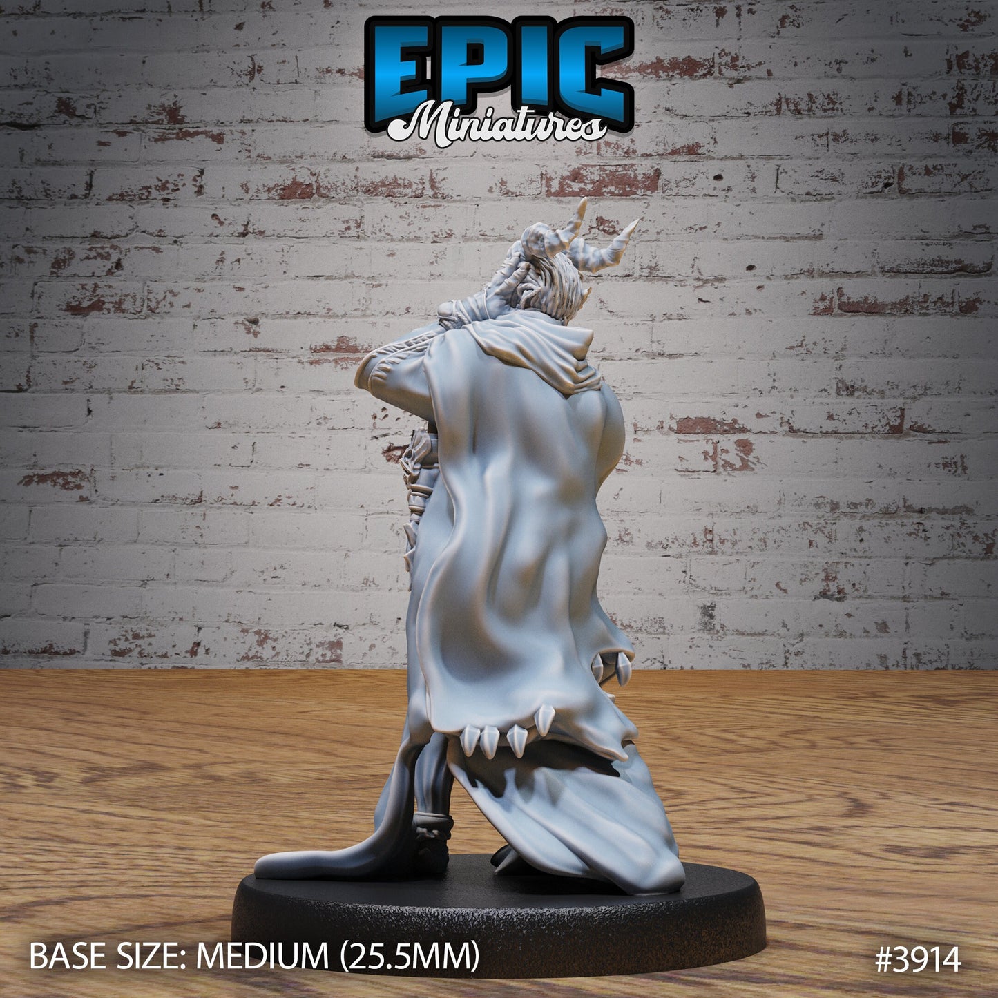Tiefling Guild Summoner (3 Variants Available) - Epic Miniatures