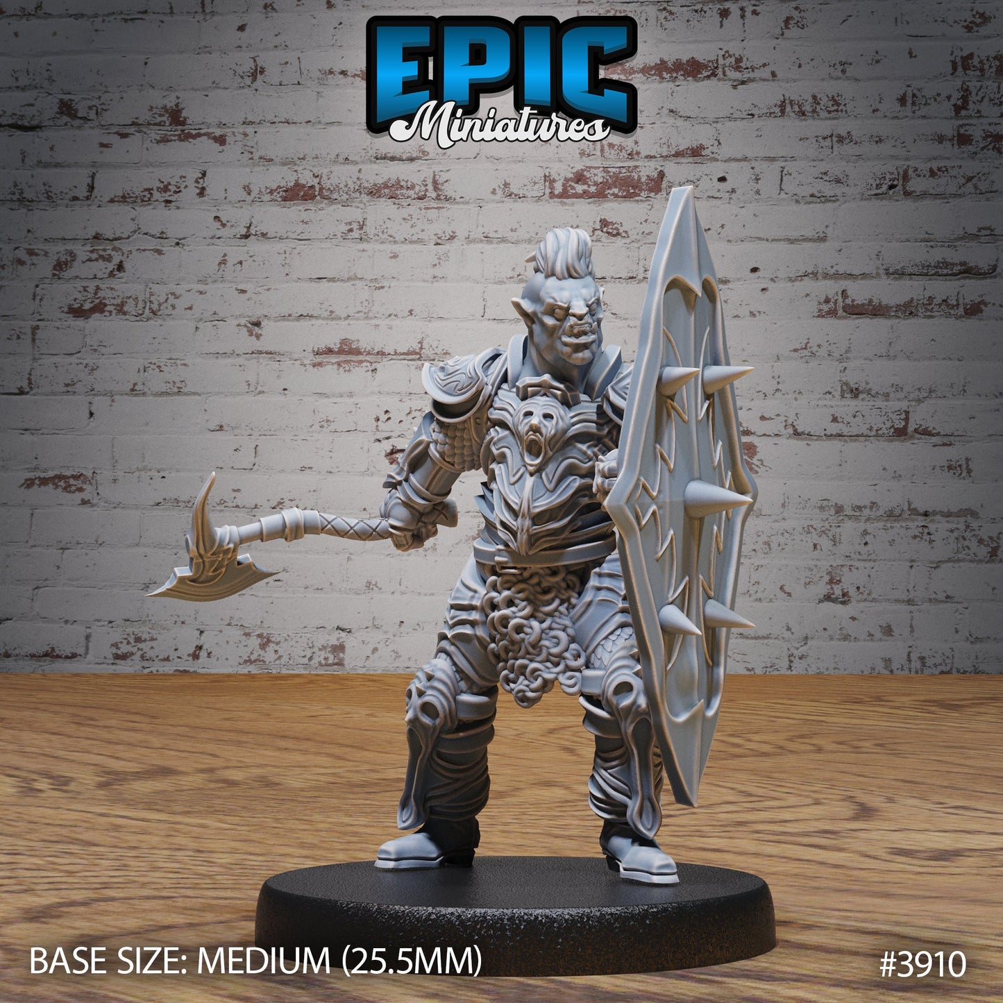 Black Guard Orc (3 Variants Available) - Epic Miniatures