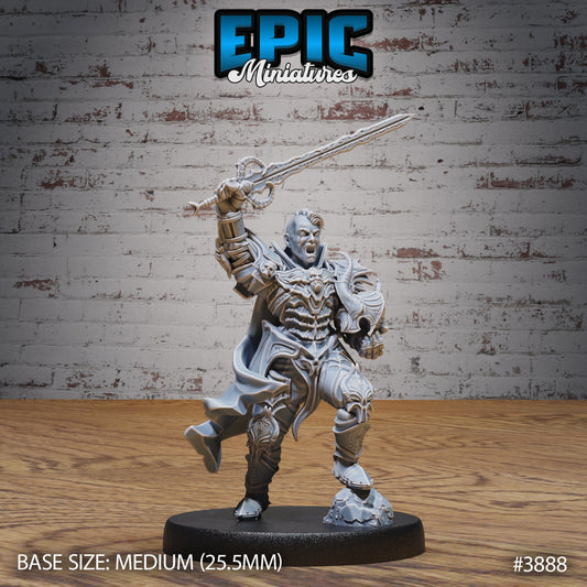 Black Guard Knight (3 Variants Available) - Epic Miniatures