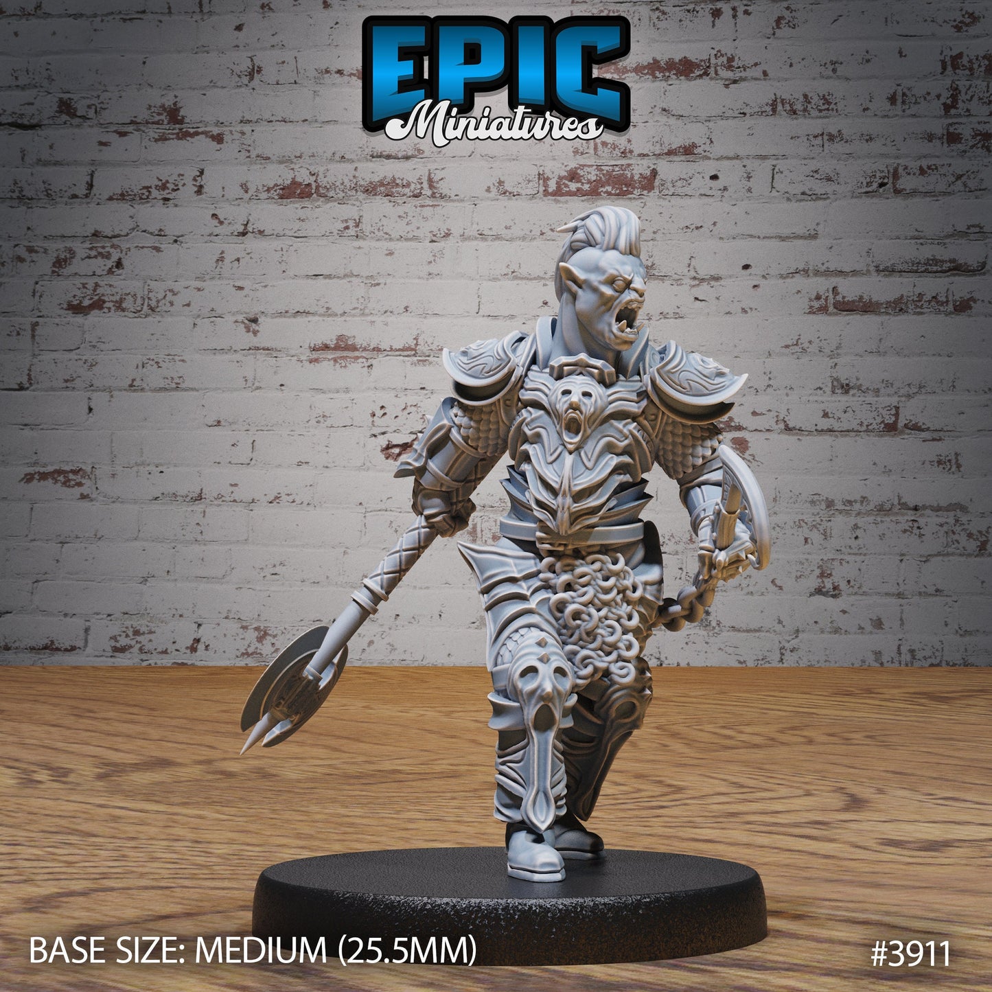 Black Guard Orc (3 Variants Available) - Epic Miniatures