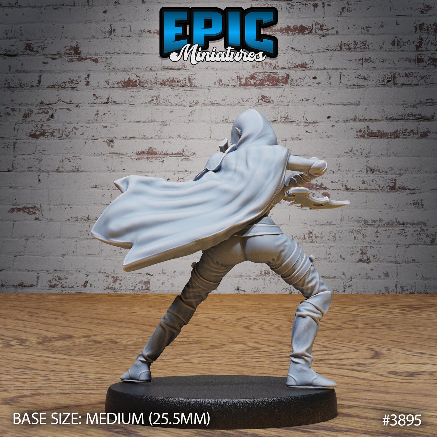 Elf Guild Rogue (3 Variants Available) - Epic Miniatures