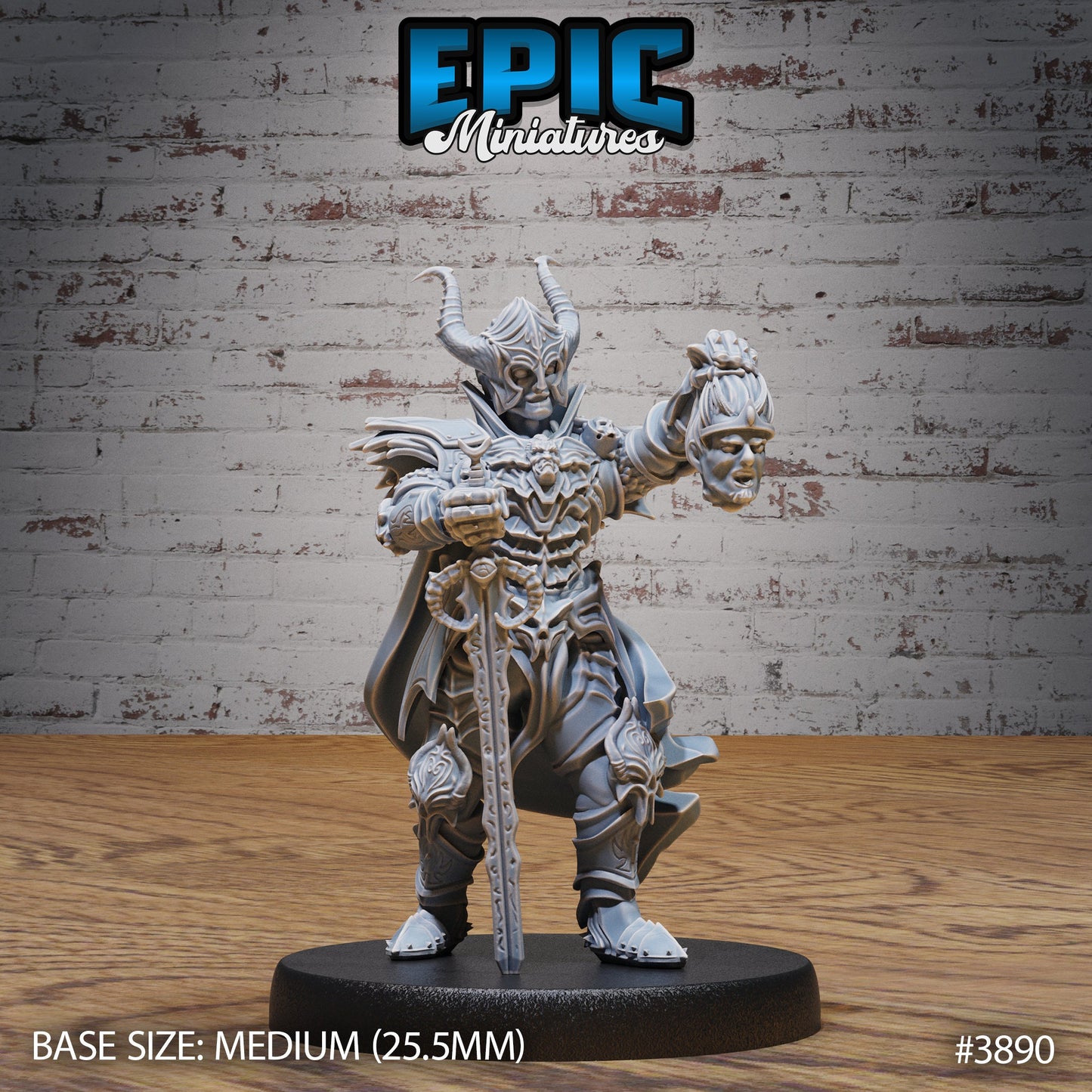 Black Guard Knight (3 Variants Available) - Epic Miniatures