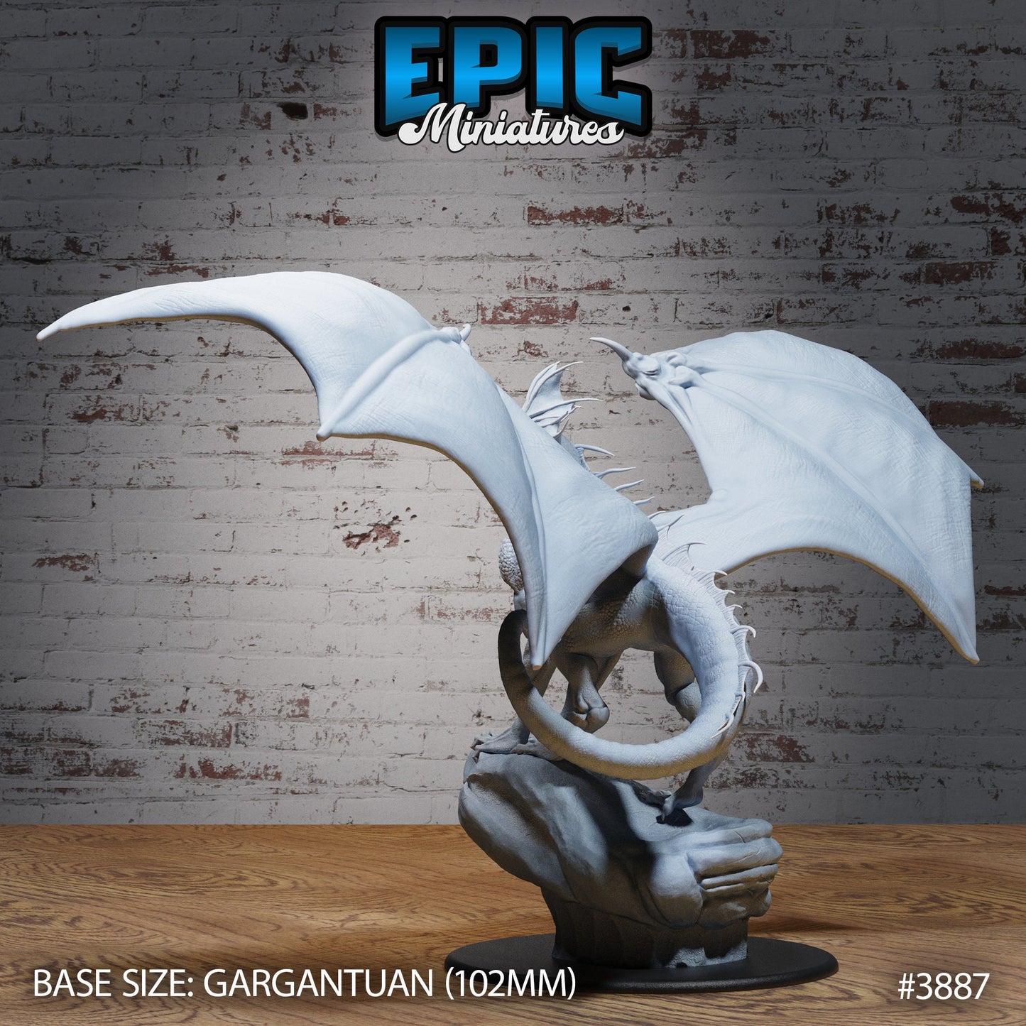 Red Dragon Guild Leader - Epic Miniatures