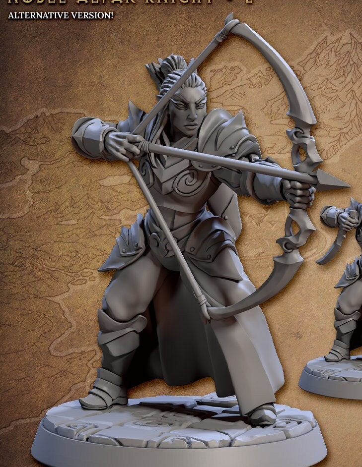 Noble Alfar Knights (6 Variants Available) - Artisan Guild