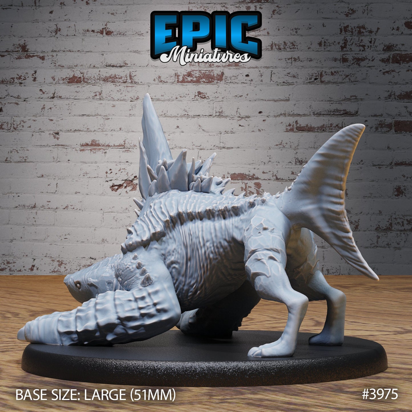 Shark Dog (3 Variants Available) - Epic Miniatures