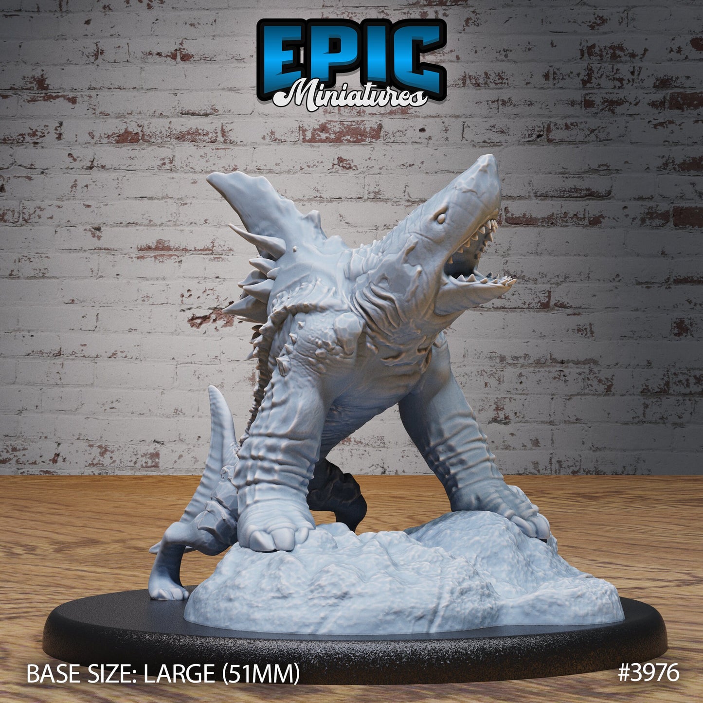 Shark Dog (3 Variants Available) - Epic Miniatures