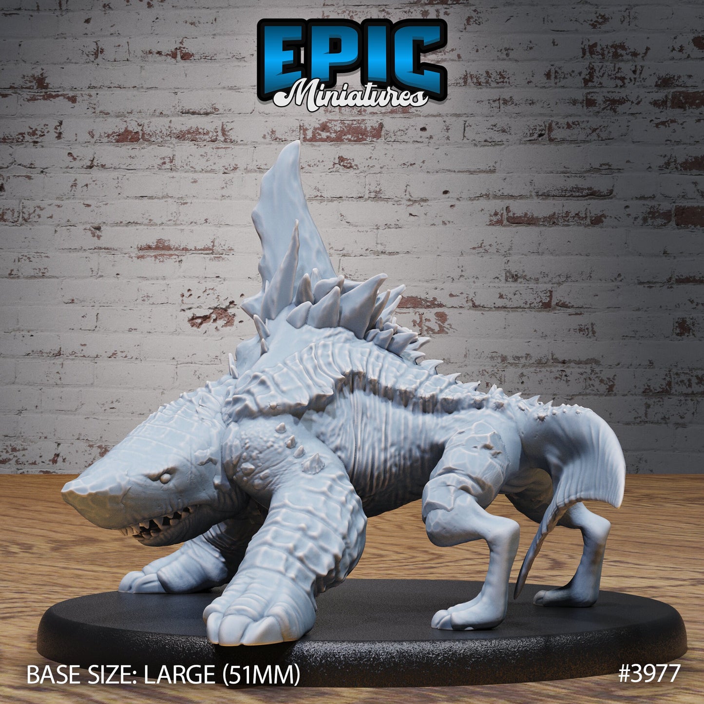 Shark Dog (3 Variants Available) - Epic Miniatures