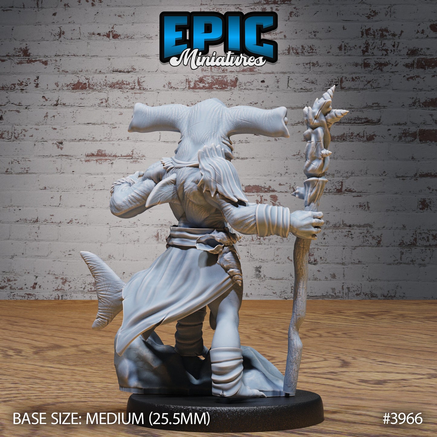 Hammer Shark Folk (3 Variants Available) - Epic Miniatures