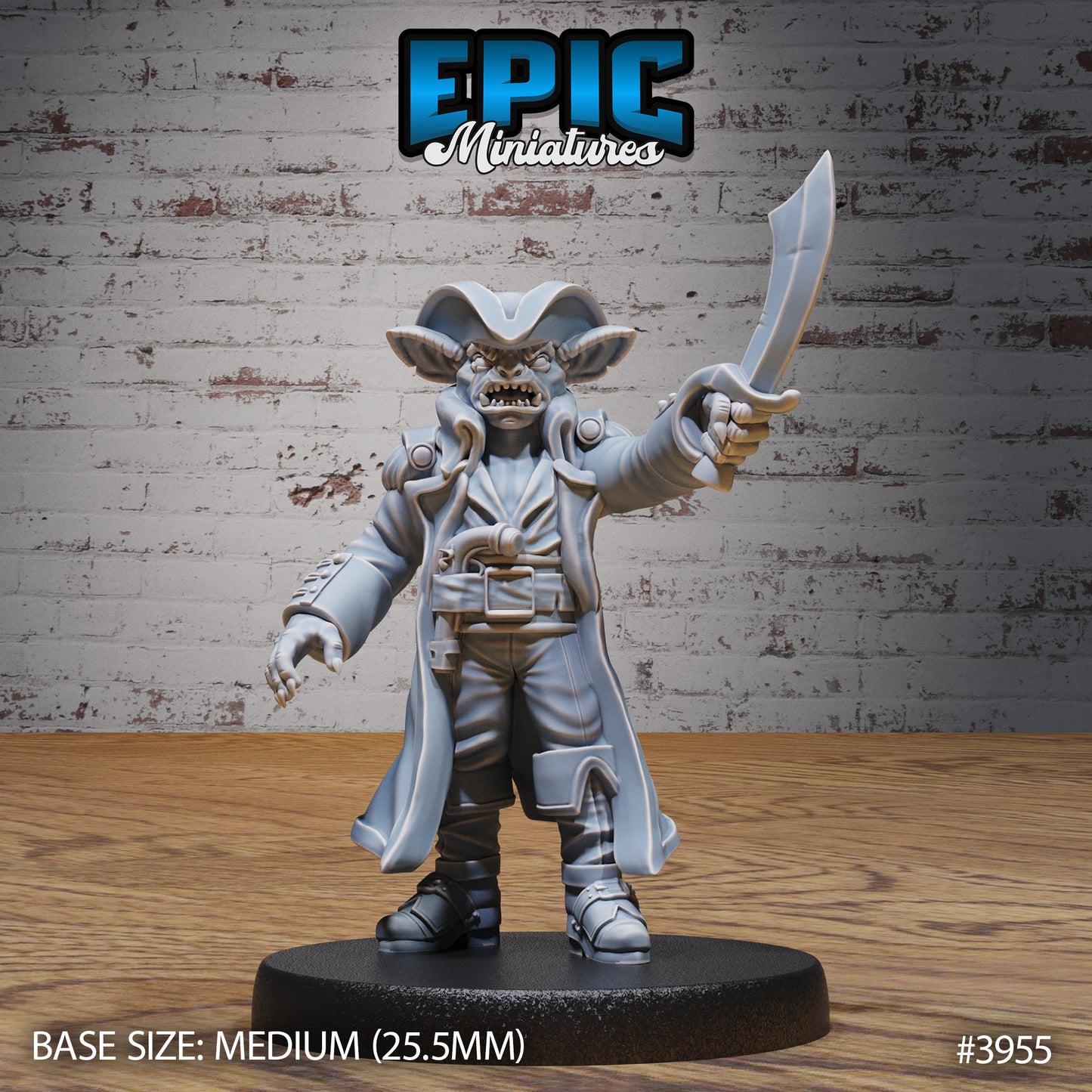 Kobold Pirates, Set 1 (4 Variants Available) - Epic Miniatures