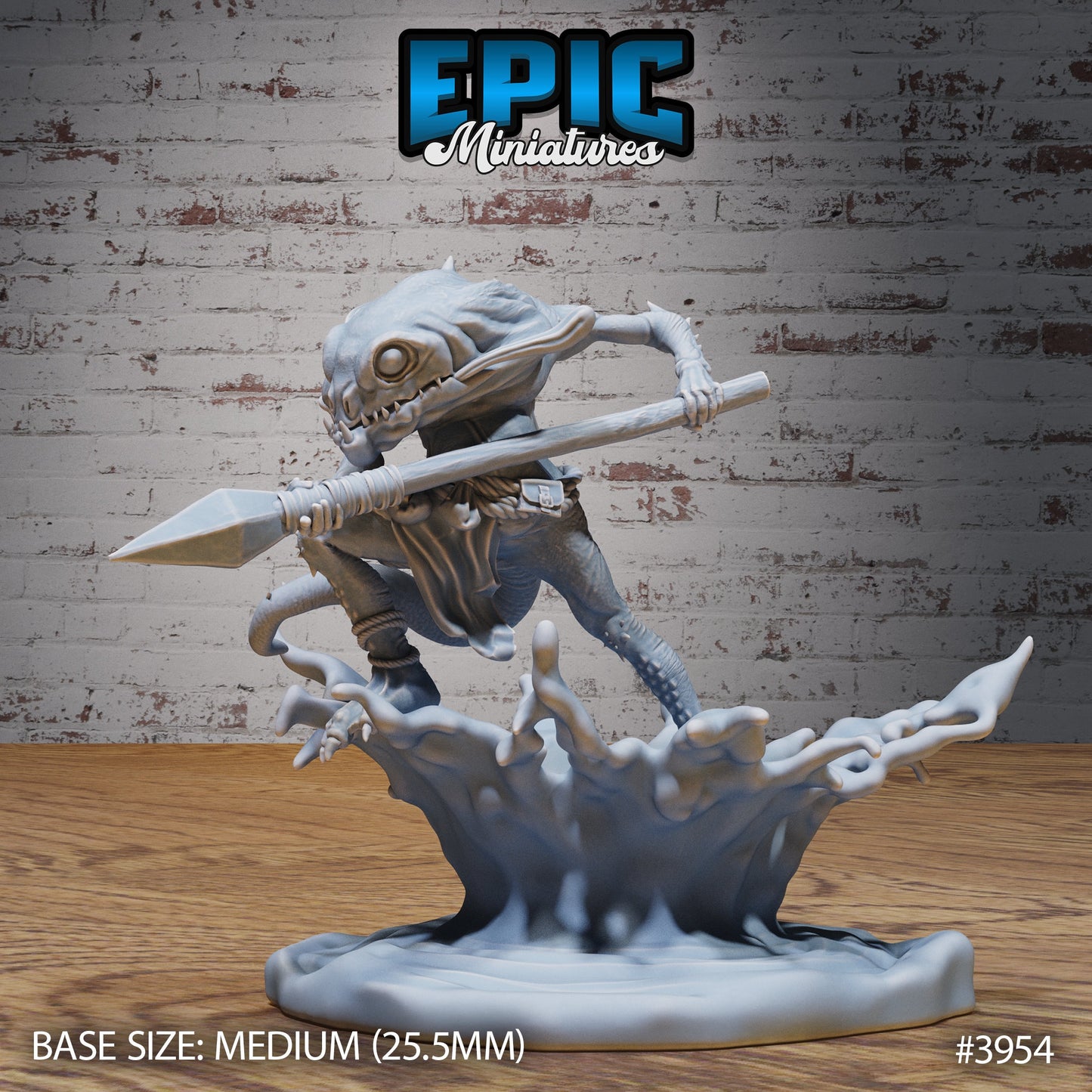 Dark Fish Folk (4 Variants Available) - Epic Miniatures