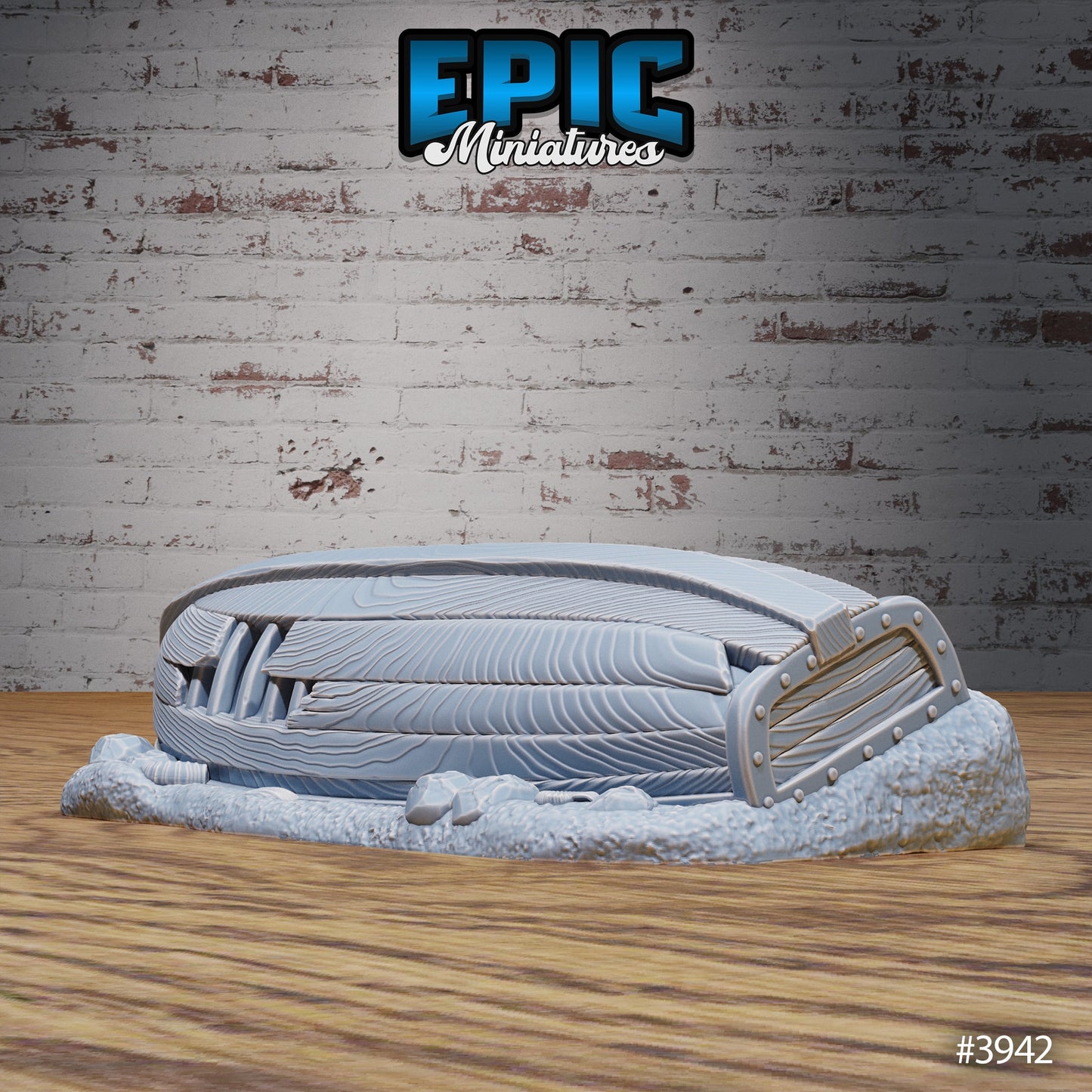 Damaged Boats (4 Variants Available) - Epic Miniatures