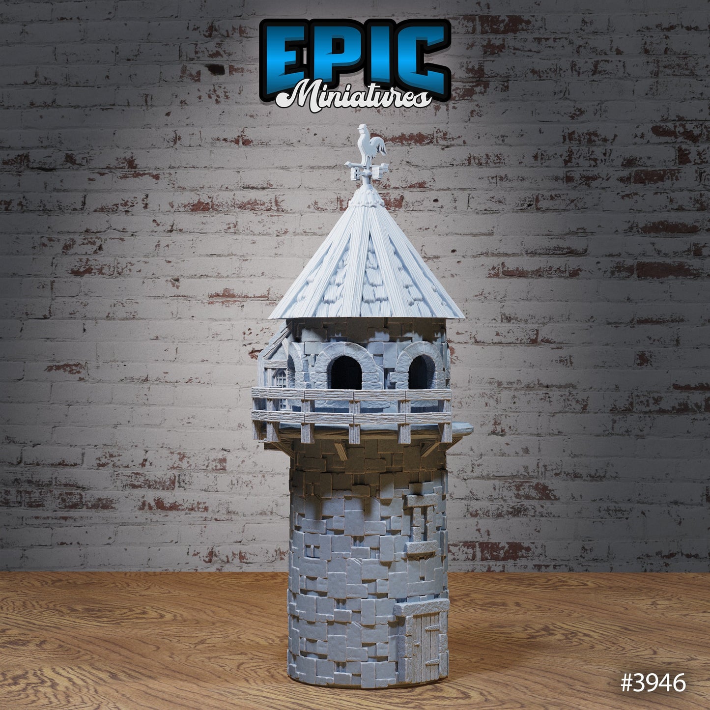 Lighthouse, Playable Terrain Piece (3 Variants Available) - Epic Miniatures