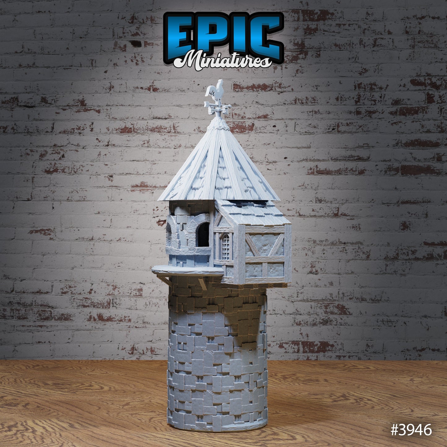 Lighthouse, Playable Terrain Piece (3 Variants Available) - Epic Miniatures