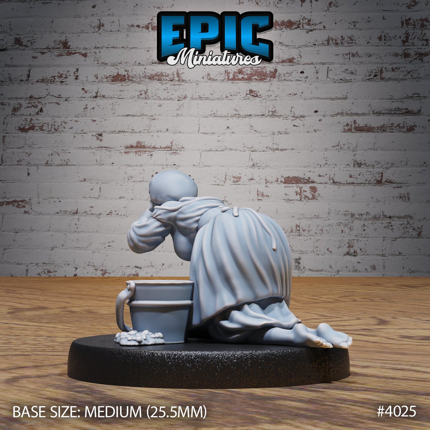 Villagers, Set 5 (4 Variants Available) - Epic Miniatures