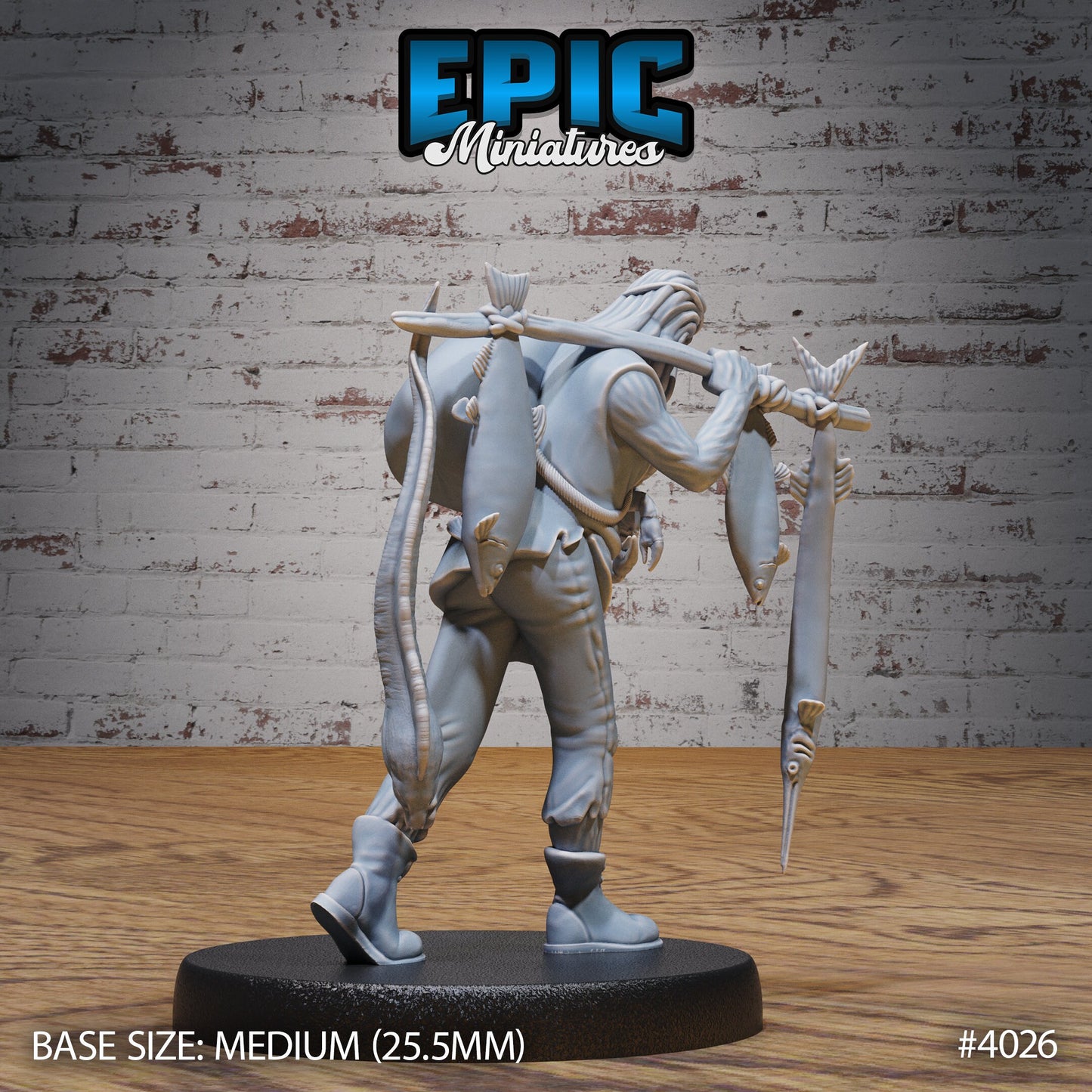 Villagers, Set 5 (4 Variants Available) - Epic Miniatures