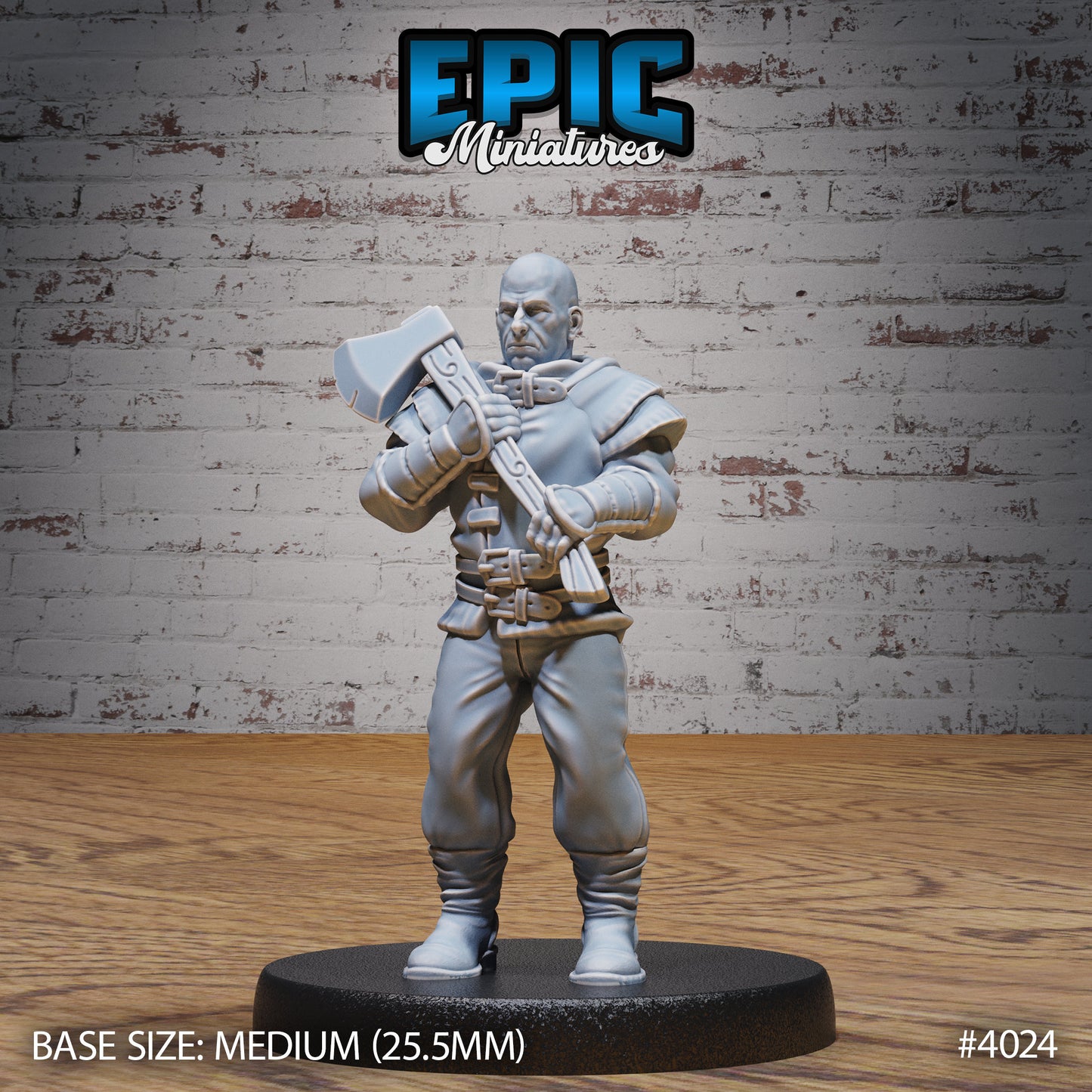 Villagers, Set 4 (4 Variants Available) - Epic Miniatures