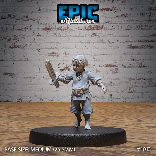 Villagers, Set 2 (4 Variants Available) - Epic Miniatures