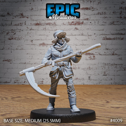 Villagers, Set 1 (4 Variants Available) - Epic Miniatures