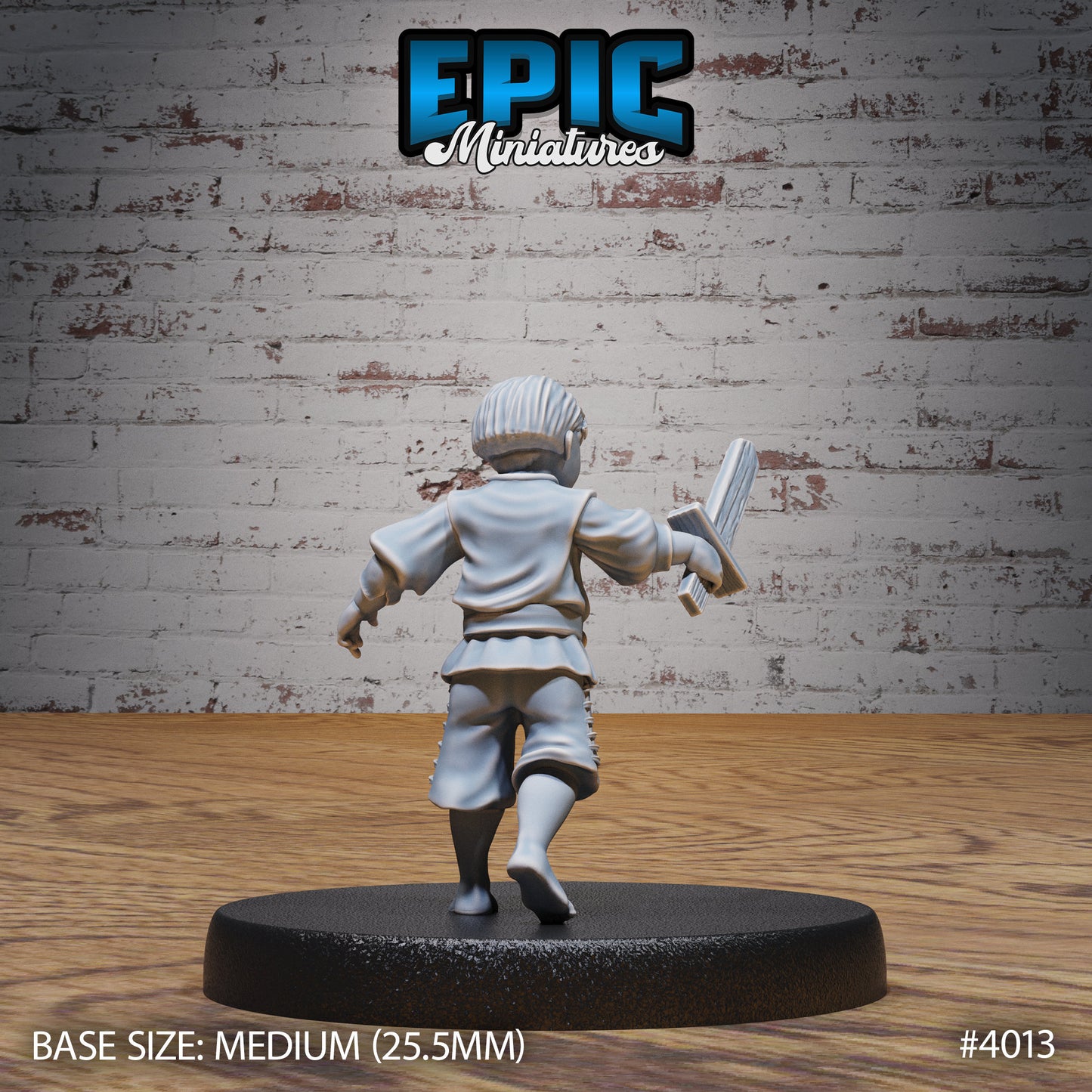 Villagers, Set 2 (4 Variants Available) - Epic Miniatures